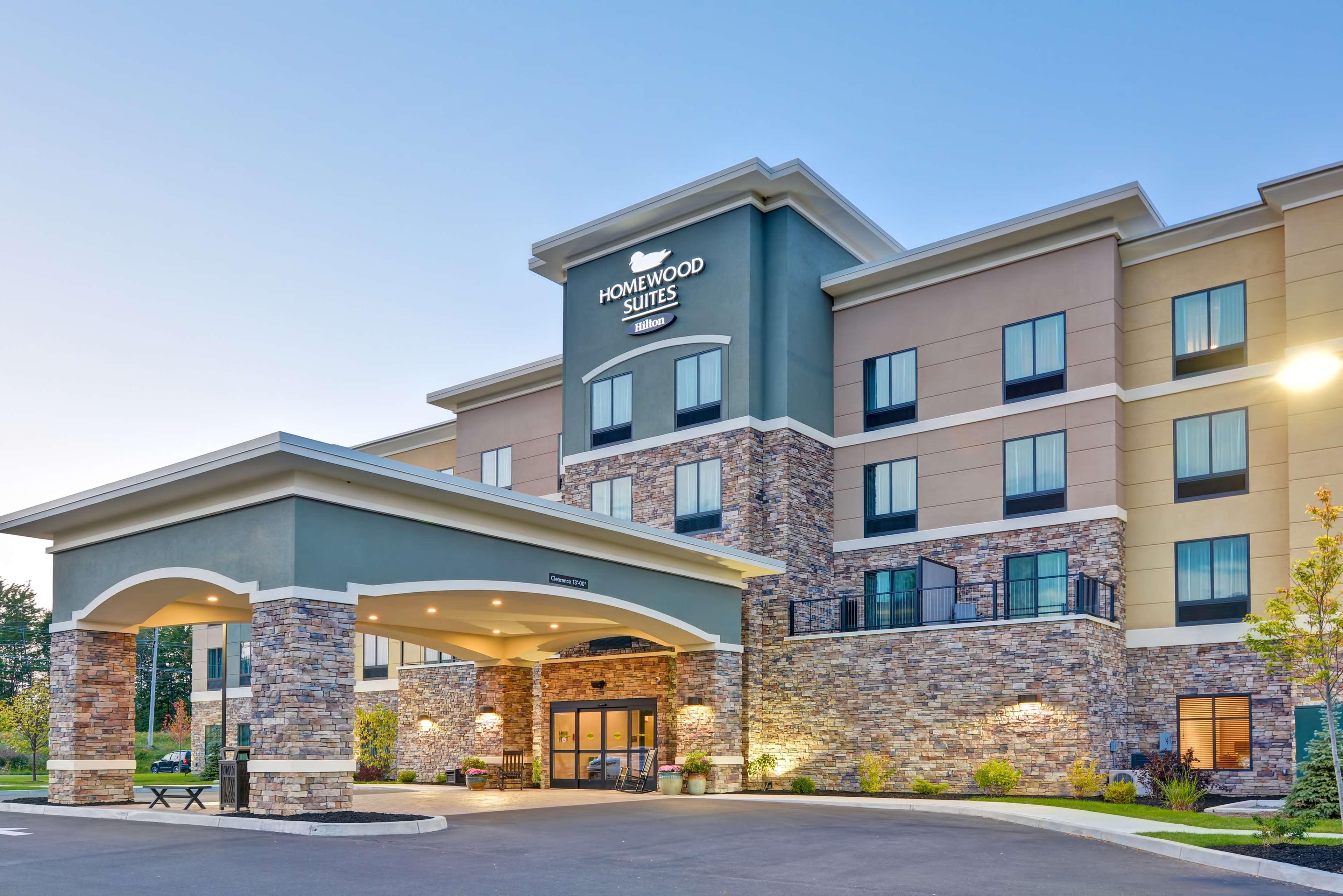 Clinton Homewood Suites By Hilton New Hartford Utica מראה חיצוני תמונה